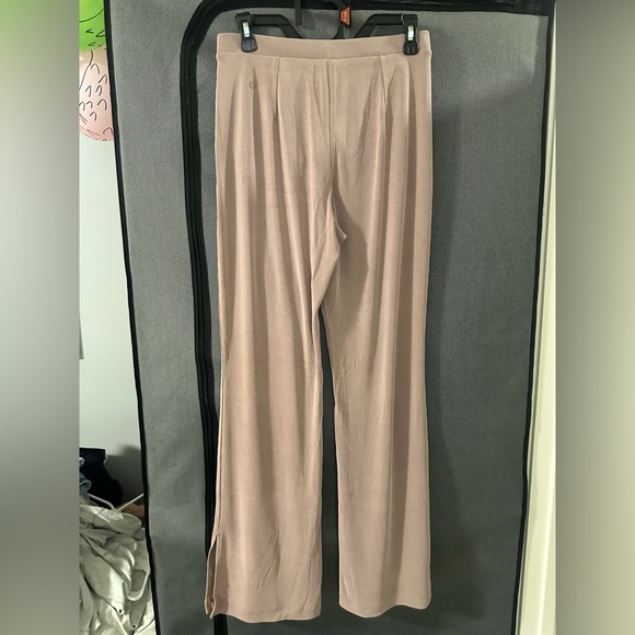 Brand New Lululemon Drapey Softstreme Flare split hem pants - Picture 8 of 11